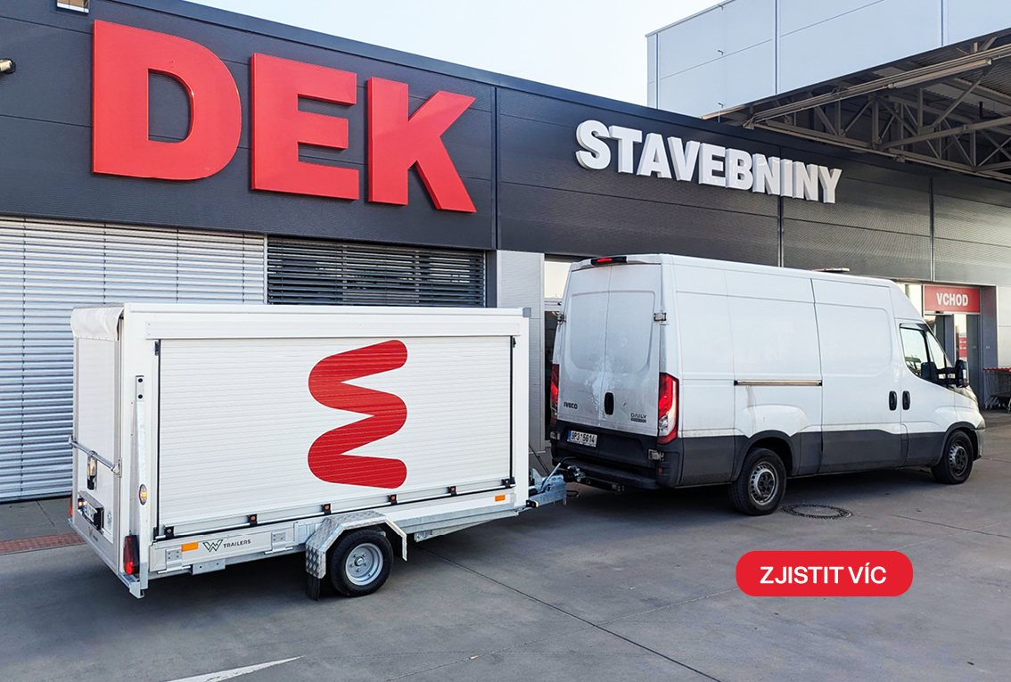 pronájem vozíkové sestavy FUTTEC - stavebniny DEK