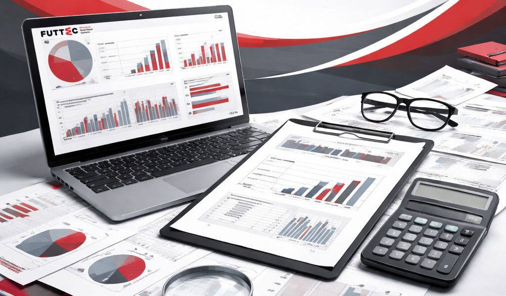 ilustrační obrázek pro finanční controlling; FUTTEC