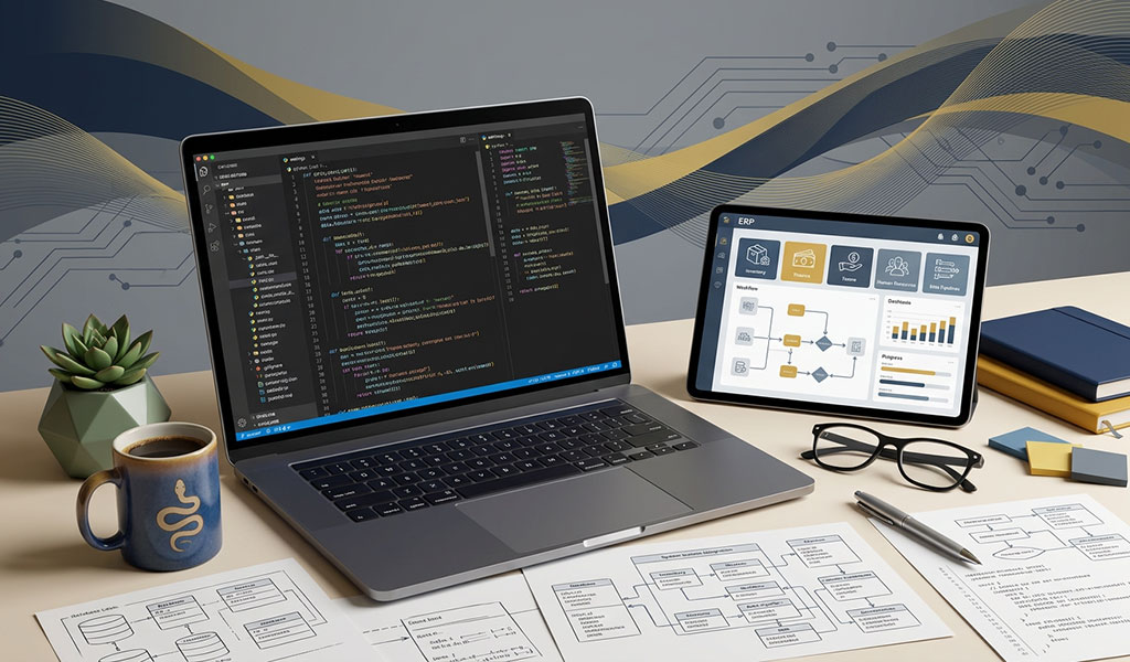 ilustrační obrázek pro Python Developer; FUTTEC